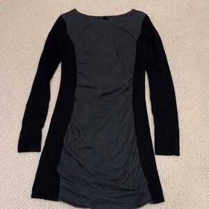 Express rouched dress